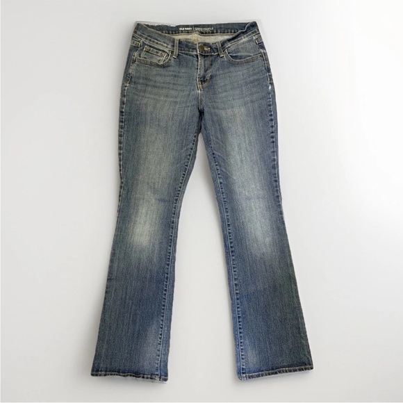 Old Navy Womens Jeans Size 6 Regular Blue Denim Curvy Mid Rise Stretch 5-Pockets - Picture 1 of 13